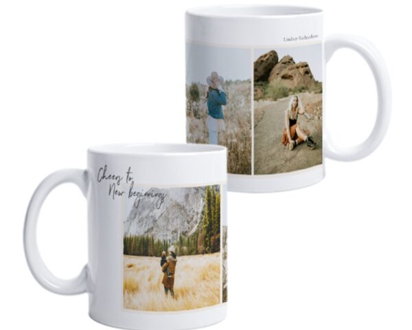 Personalised Photo Coffee Mug, Personalised Anniversary Photo Mug, Photo Mug Personalised, Mug With Photo/Text Custom Photo Coffee Mug - Image 3