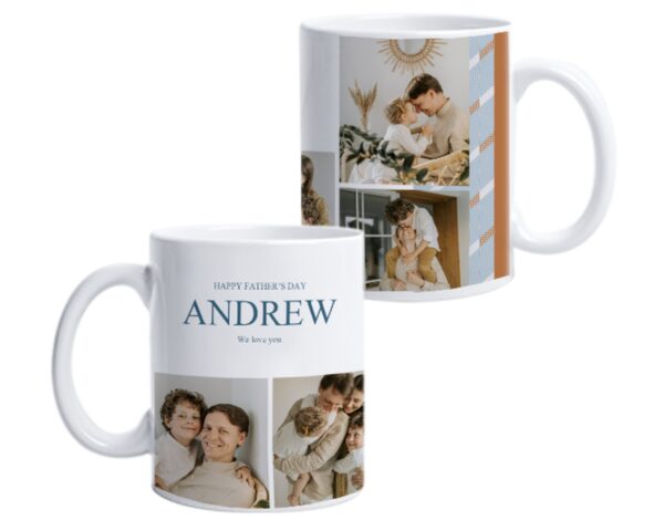 Personalised Photo Coffee Mug, Personalised Anniversary Photo Mug, Photo Mug Personalised, Mug With Photo/Text Custom Photo Coffee Mug - Image 5