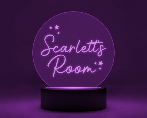 BEST SELLING Personalised Night Light | Kids Room Custom Name Lights | Acrylic | Nursery Decor | Gift for Kids | & Birthday